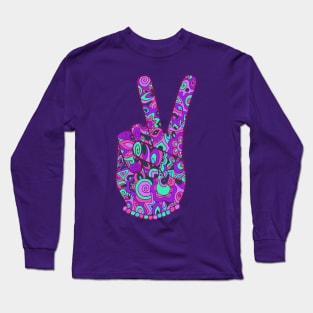 Purple Peace Long Sleeve T-Shirt